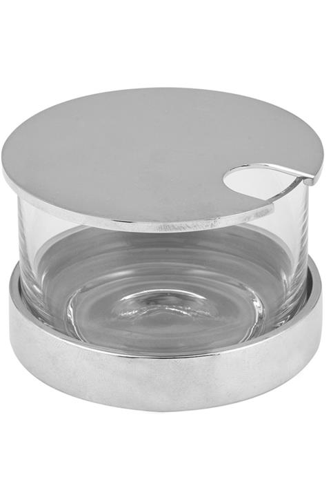 Robbe & Berking Gümüş Kaplama Cam Reçellik