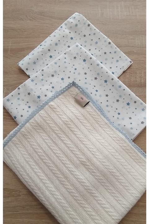 Mrvhome Erkek Bebek Mavi Star Pike Takımı