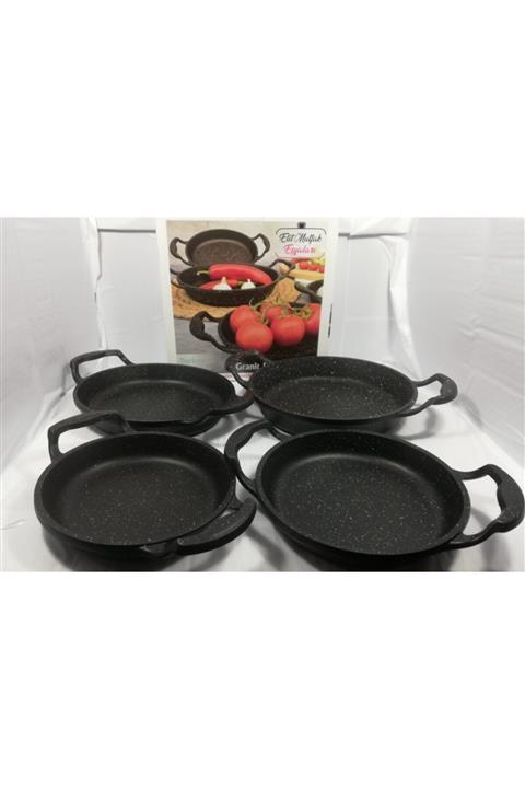 ELITETIME Elit 4lü Granit Döküm Sahan Seti