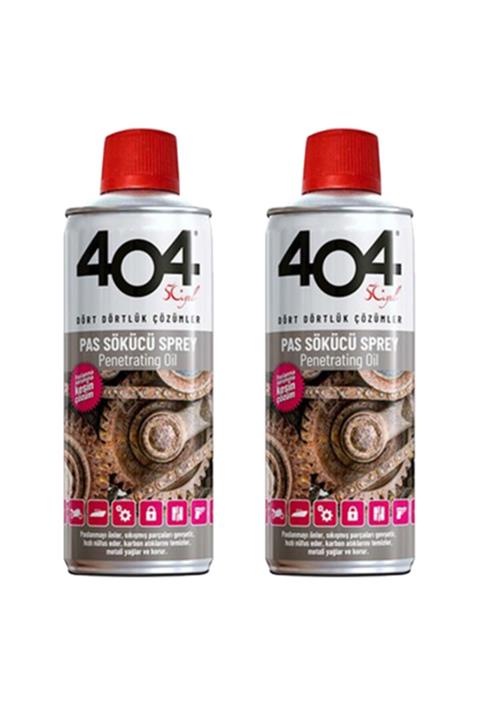 404 Kimya 404 200ml Pas Sökücü Sprey 2adet