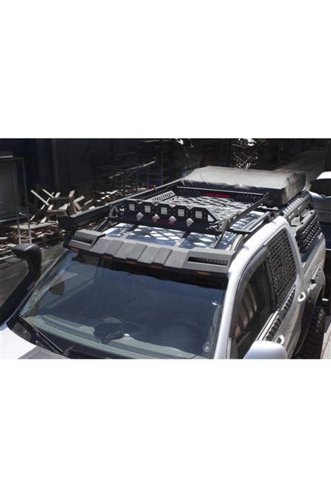 Omsa Dakar Tavan Sepeti Led Bağlantı Aparatı Siyah