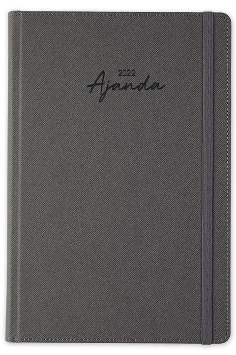 Matt Notebook 2022 Günlük Ajanda Füme