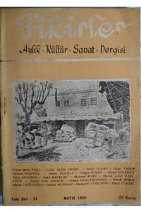 Halkevleri Yayınları Fikirler - Aylık Dergi (no 35, Yıl 1950)