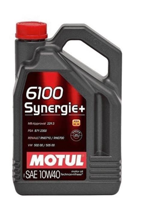Motul 6100 Synergie+ 10w40 4 Litre Motor Yağı Ürtm 04/2020