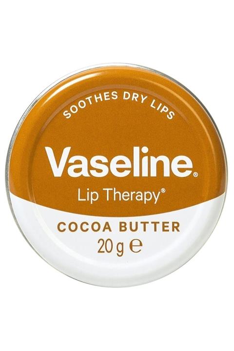 Vaseline Lip Therapy Cocoa Butter Yumuşatıcı Dudak Kremi 20 gr