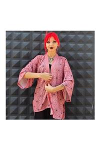 Köstebek Favoriconsept - Anime Demon Slayer Kimetsu No Yaiba Kamado Nezuko Unisex Kimono