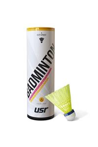 USR Flow 200 Plastik Badminton Topu Sarı