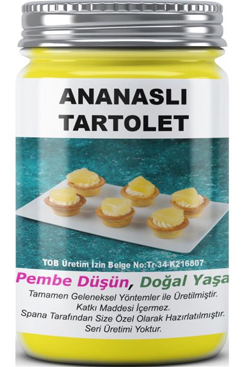 SPANA Ananaslı Tartolet Ev Yapımı Katkısız 330gr