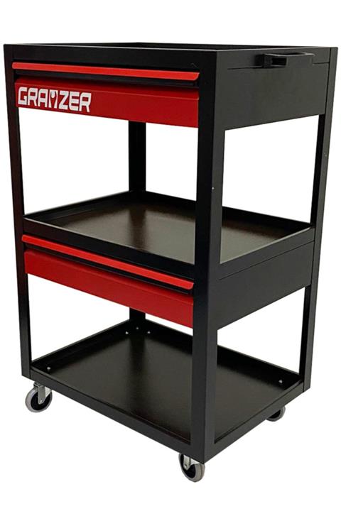 GRAYZER Iki Çekmeceli Parça Taşıma Takım Arabası