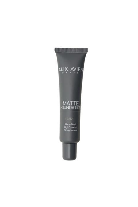 Alix Avien Mat Fondöten - Matte Foundation - 102c1