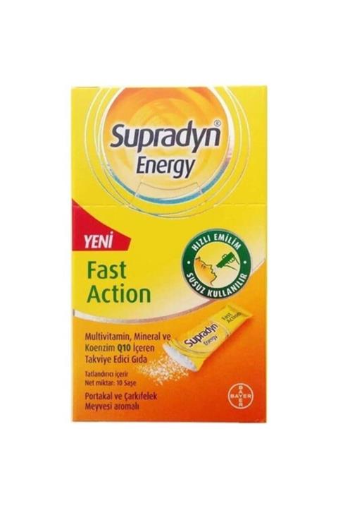Supradyn Energy Fast Action 10 Saşe