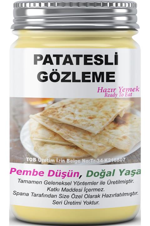 SPANA Patatesli Gözleme Ev Yapımı Katkısız 650gr