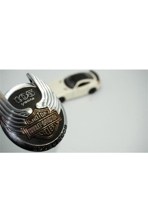 DK Tuning Harley Davidson Cycles 105.yıl 3m 3d Metal Motorsiklet Logo Amblem