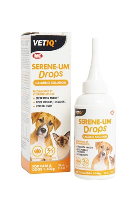 Vetiq Vet Iq Serene Um Drops Kedi Köpek Sakinleştirici Sıvı 100 ml