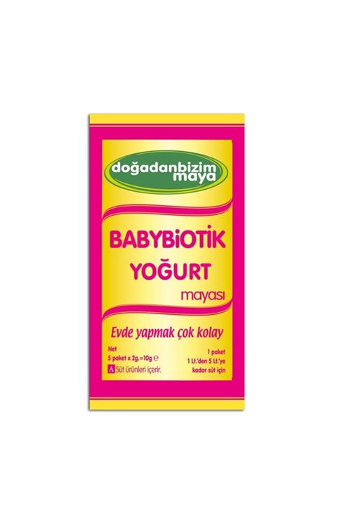 Doğadan Bizim Babybiotik Yoğurt Mayası (5x2gr)