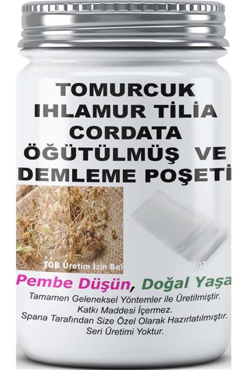 SPANA Tomurcuk Ihlamur Tilia Cordata Öğütülmüş Soğuk Bitki Çayları Ev Yapımı Katkısız 125gr