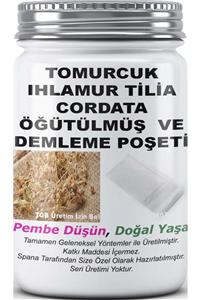 SPANA Tomurcuk Ihlamur Tilia Cordata Öğütülmüş Soğuk Bitki Çayları Ev Yapımı Katkısız 125gr