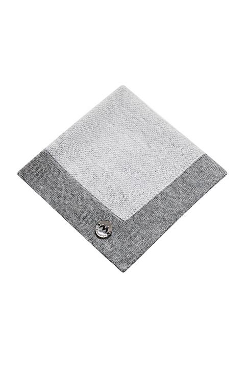 Hemington Pike Örgü Açık Gri Pamuk Cep Mendili