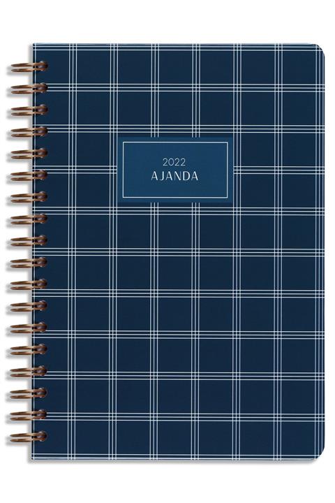 Matt Notebook 2022 Haftalık Ajanda 12 Aylık Lacivert