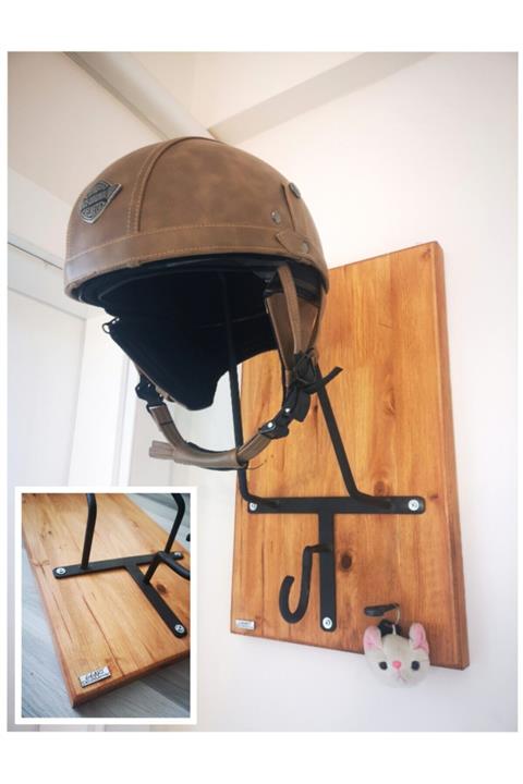 GGART Kask Askılığı Askısı Se-x1 Masif Panel