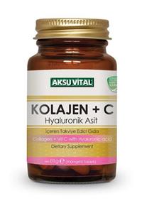 Aksu Vital Kolajen + C Vitamini & Hyaluronik Asit 90 Tablet