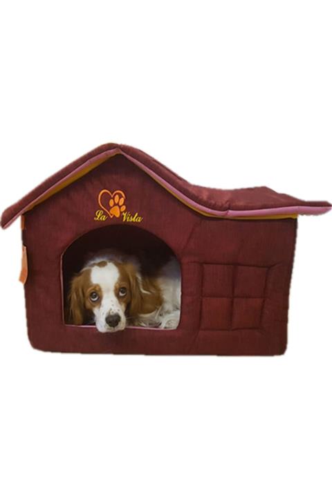 LAVİSTA Kırmızı Iç Mekan Köpek Kulubesi
