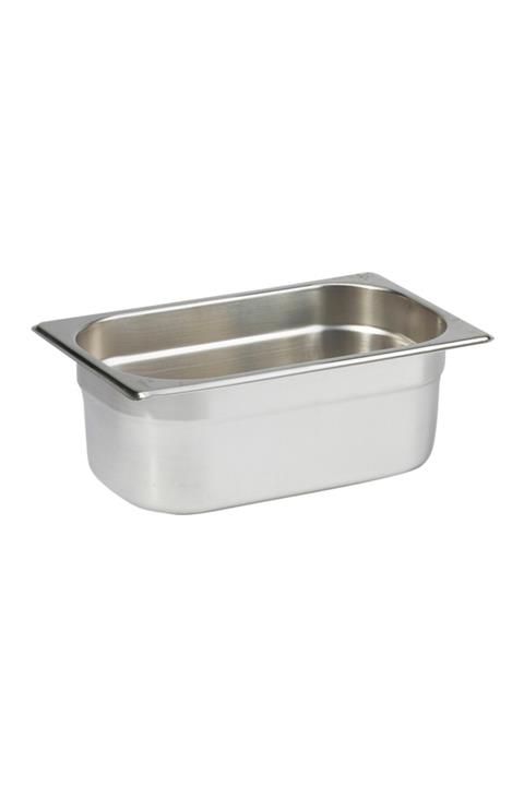 Natsan -paslanmaz Çelik Gastronom Küvet Gn 1/4-100 (26,5 X 16,2 X 10 Cm)
