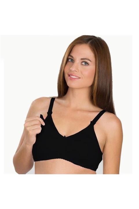 Babyjem Emzirme Sütyeni 90 Beden Siyah