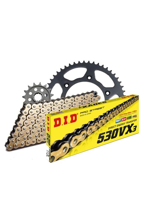 D.I.D Suzukı Gsf 650 05-06 Zincir Dişli Set 15t-47t