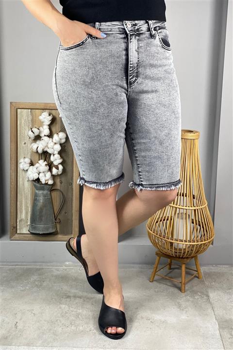 Chicbag Paçası Püskül Kot Şort