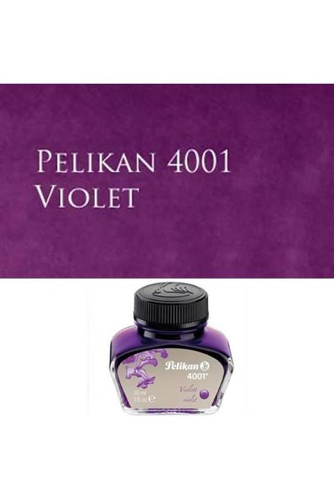 Pelikan 4001 Dolmakalem Mürekkebi 30 Ml. Mor