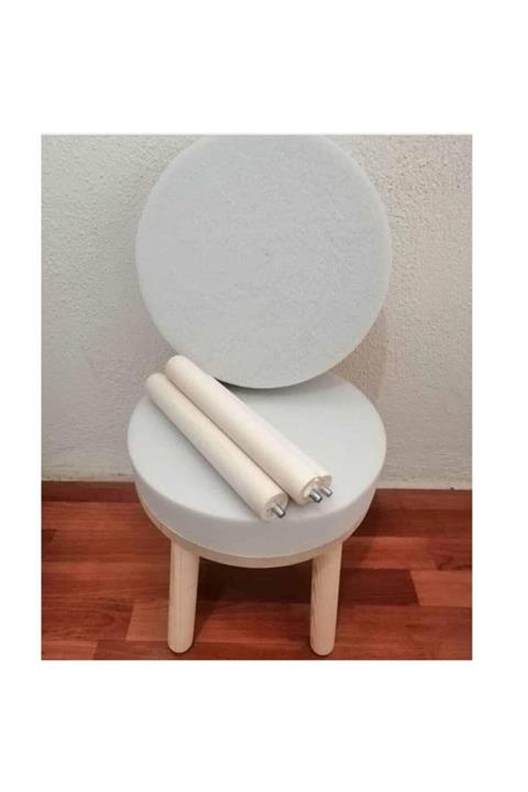 orhanucuzluk Ahşap Amigurumi Tabure Süngerli