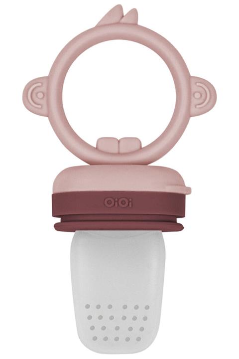 Oioi Pembe Silikon Püre Meyve Sebze Emziği
