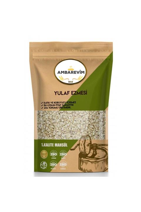 Ambarevim Glutensiz Yulaf Ezmesi (ANALİZLİ) 400gr Katkısız. 1.kalite Mahsül
