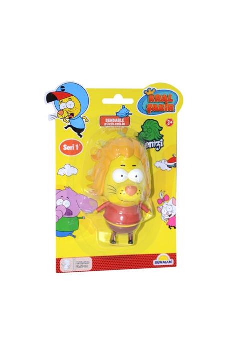 Sunman 02972 Kral Şakir - Remzi Tekli Bendable Figür 11,5 Cm