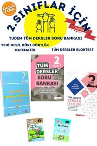 Tudem Yayınları 2.sınıflar Tudem Tüm Dersler Soru Bankası Bloktest Deneme Yeni Nesil Dört Dörtlük Matematik