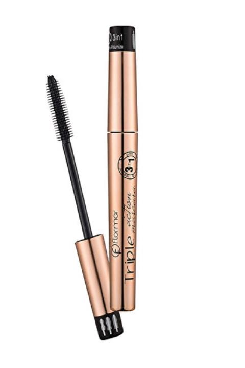 Flormar Triple Action Mascara Klasik Siyah Maskara 001
