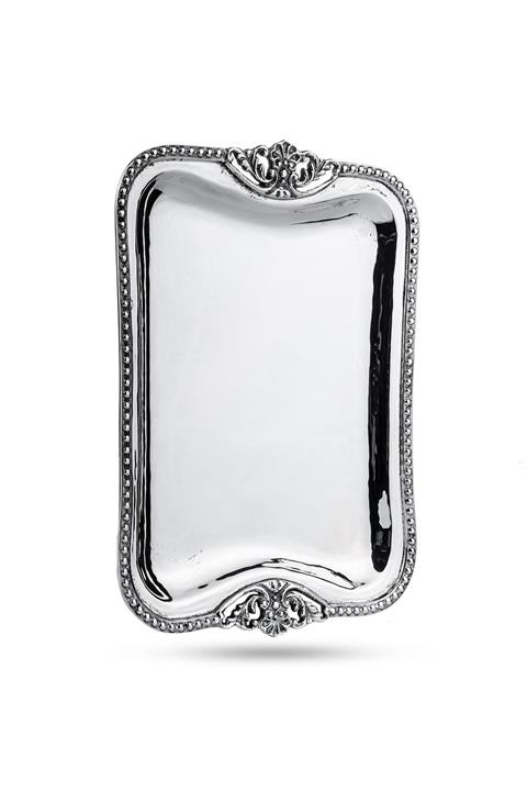 Dentelles Taş Detaylı Mini Boy Sunum Tepsisi