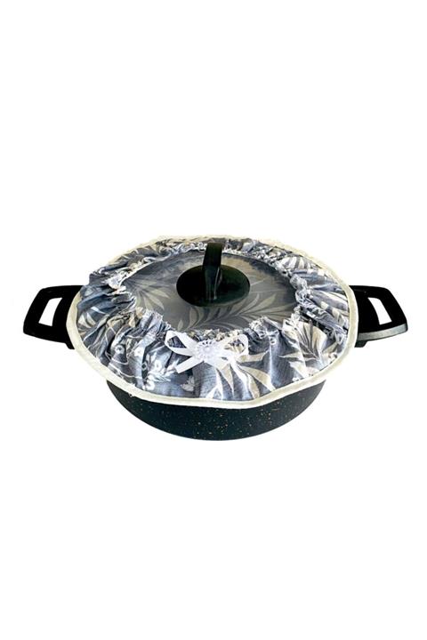 Morlay Pilav Demleme Örtüsü Demlematik Tencere Kapağı Bonesi Kurdela Süslü Puanlı Ve Parlak Renk