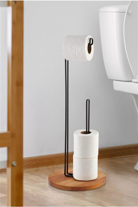 enfute Cedar Ayaklı Metal Yedekli Peçetelik