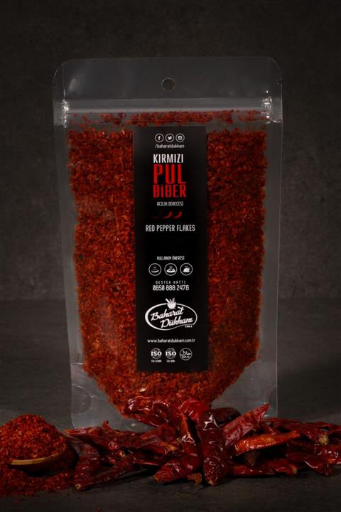 Baharat Dükkanı Kırmızı Pul Biber (orta Acı) 40gr