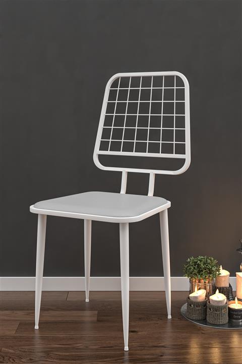 Wood House Ceylin Sandalye-beyaz