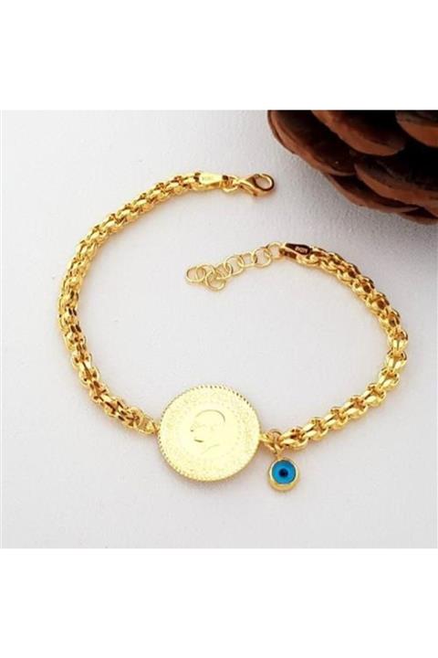 özkuyumculuk Altın Çeyrek Bileklik