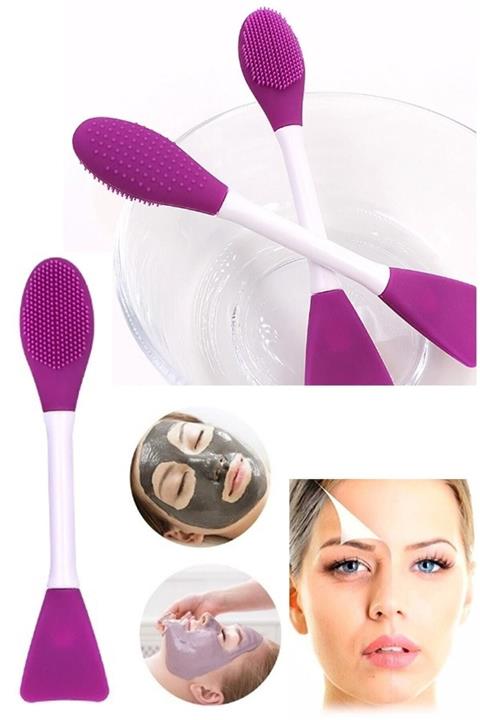 Kitchen Beauty Maske Sürme Fırçası Ve Burun Siyah Nokta Temizleyici Peeling Fırçası Cilt Bakım