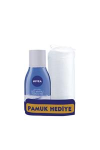 Nivea Çift Etkili Göz Makyaj Temizleme Losyonu 125 ml + Pamuk Set