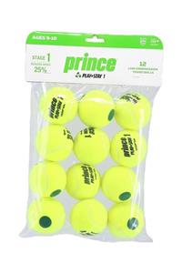 Prince Play+ Stay 12 Adet Yeşil Noktalı Çocuk Tenis Topu 7g337000080