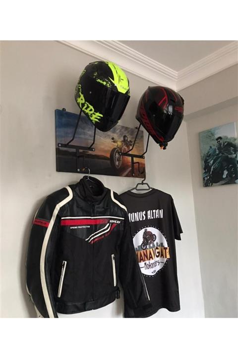 GGART Kask Askısı Se-x2- Chopper 2 Askılı