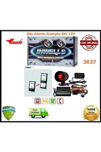 Inwells Oto Alarmı Sistemi Uzaktan Kumandalı Inwells 12v 3637