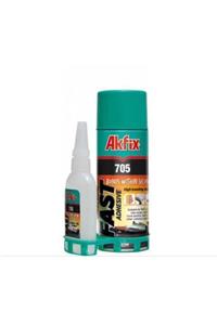 Akfix Profesyonel Hızlı Yapıştırıcı 705 (200ml+50gr)