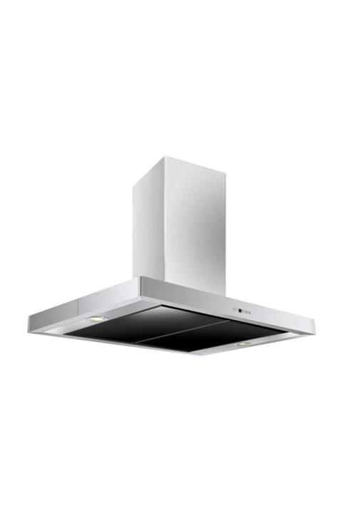 KÜGERR Dıs60 90 Cm Inox Ankastre Ada Tipi Sessiz Davlumbaz